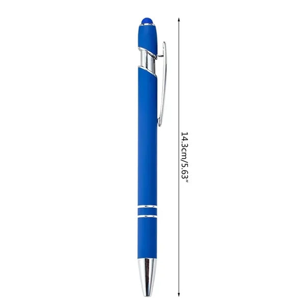 2-in-1 Stylus & Ballpoint Metal Pen