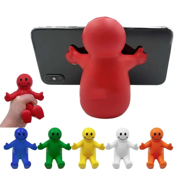 Happy Dude Cell Phone Stand Stress Ball