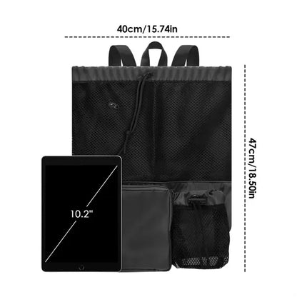 Wet-Dry Separation Ventilated Adjustable Straps Backpack