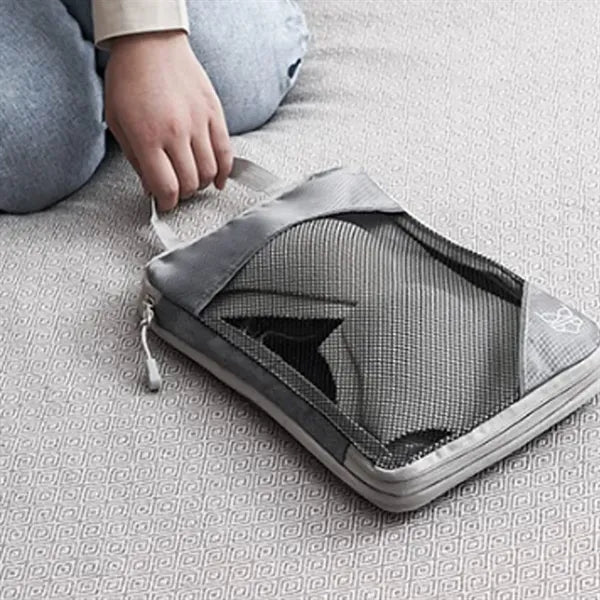 3-Piece Mesh Window Space-Saving Waterproof Compression Bags