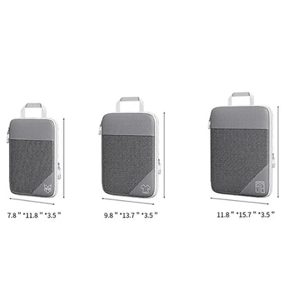 3-Piece Mesh Window Space-Saving Waterproof Compression Bags