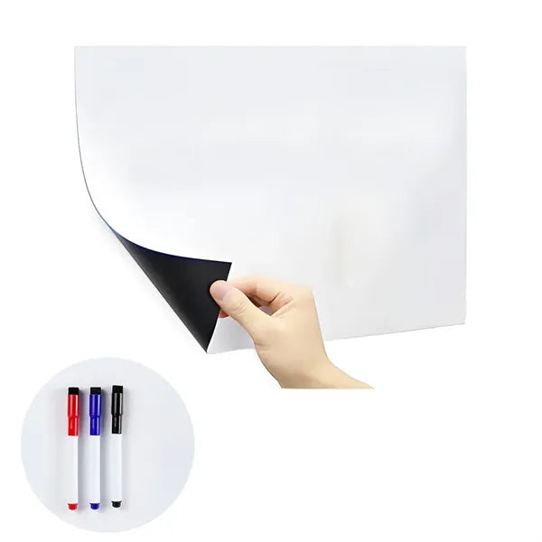 Removable A4 Soft Whiteboard Wall Sticker Teaching Set