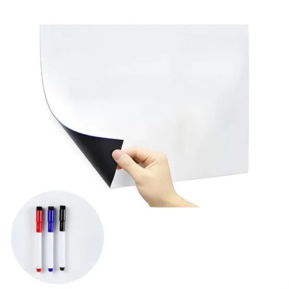 Removable A4 Soft Whiteboard Wall Sticker Teaching Set