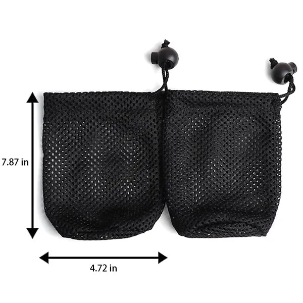 Durable Lightweight Premium Mesh Drawstring Closure Pouch