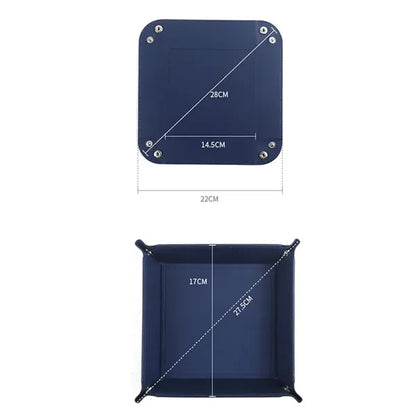 PU Leather Valet Tray