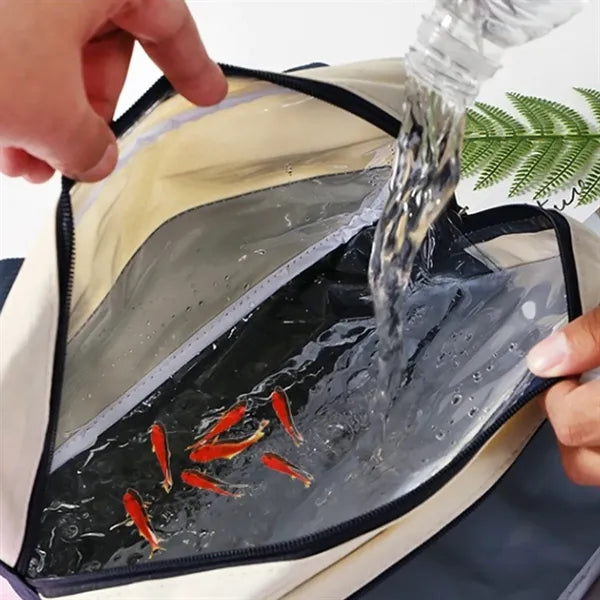 Multi-Compartment Lightweight Waterproof Wet-Dry Tote Bag