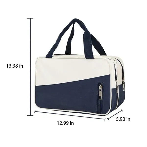 Multi-Compartment Lightweight Waterproof Wet-Dry Tote Bag