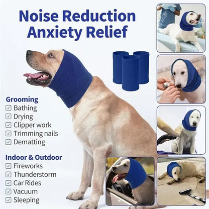Pet Calming Quiet Head Cover Sleeves Anxiety Relief