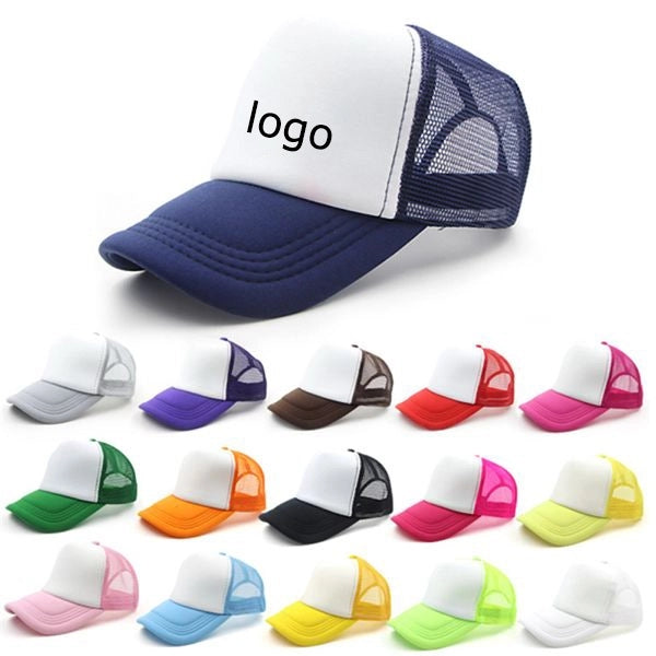 5 Panel Trucker Baseball Cap