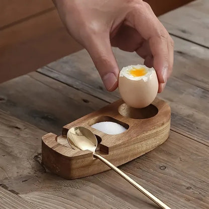 Wooden Egg Holder Tray