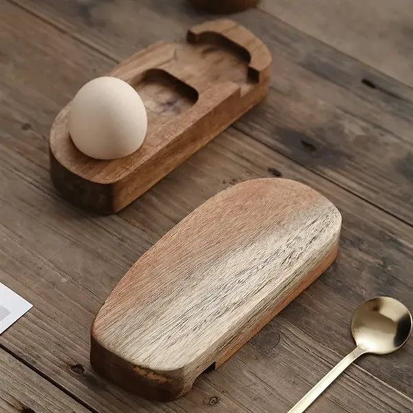 Wooden Egg Holder Tray