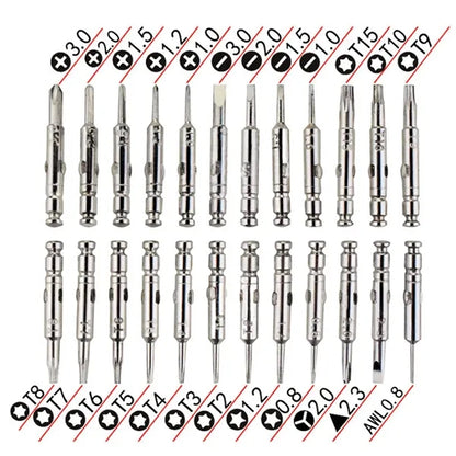 25-in-1 Practical Portable Professional Tool Kit with Case