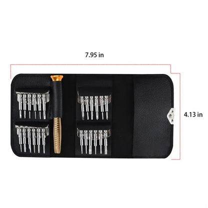 25-in-1 Practical Portable Professional Tool Kit with Case