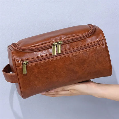 Multi-Compartment Dry-Wet Separation Waterproof Toiletry Bag