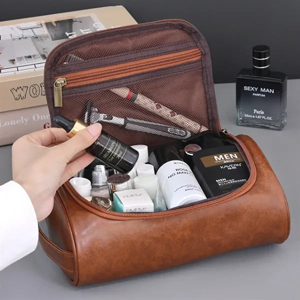 Multi-Compartment Dry-Wet Separation Waterproof Toiletry Bag