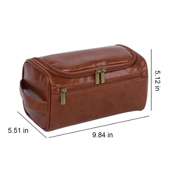 Multi-Compartment Dry-Wet Separation Waterproof Toiletry Bag