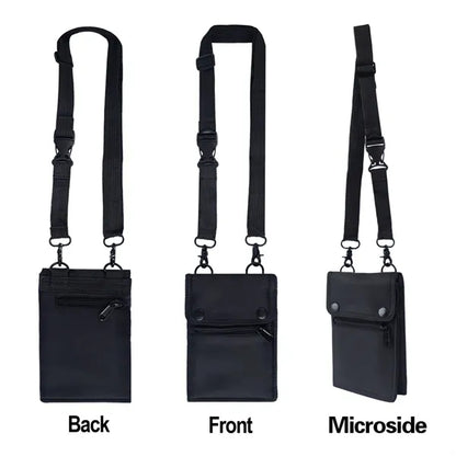 Waterproof Multi-Pocket Anti-Theft Oxford Crossbody Bag