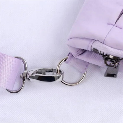 Foldable Multi-Pocket Waterproof Semicircle Crossbody Bag