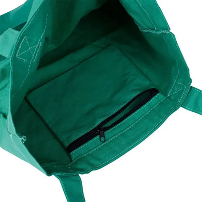Spacious Adjustable Strap Durable Canvas Yoga Mat Tote Bag