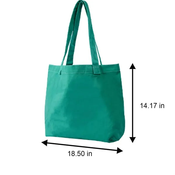 Spacious Adjustable Strap Durable Canvas Yoga Mat Tote Bag