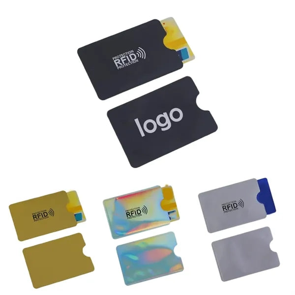 Secure RFID Shielding Slim Fit Durable Aluminum Card Sleeve