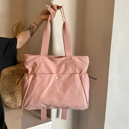 Multi-Pocket Durable Versatile Carry Nylon Shoulder Bag