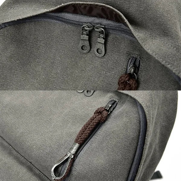 Waterproof Spacious Multi-Compartment Backpack with USB Port
