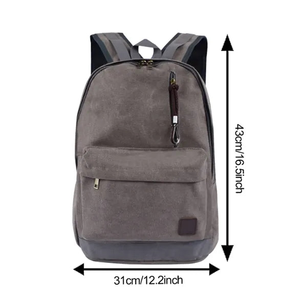 Waterproof Spacious Multi-Compartment Backpack with USB Port