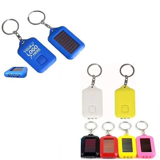 Solar Energy Power Mini Led Keychain