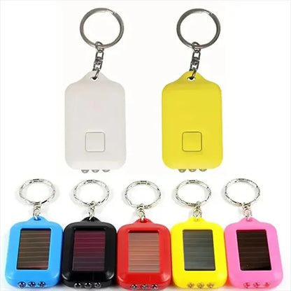 Solar Energy Power Mini Led Keychain