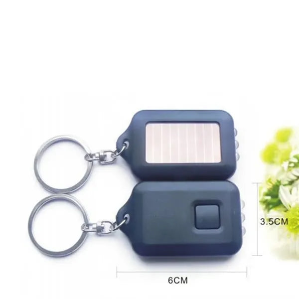 Solar Energy Power Mini Led Keychain