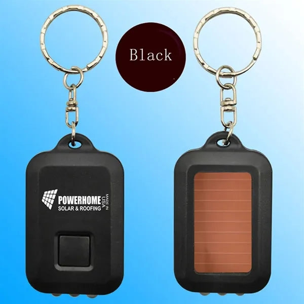 Solar Energy Power Mini Led Keychain