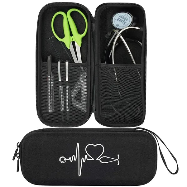 Hard Stethoscope Case Organizer Storage Bag