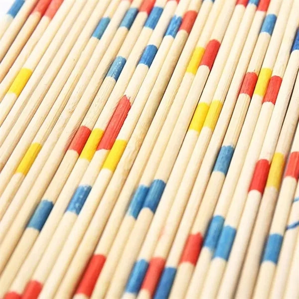 Classic Wooden Pick Up Sticks Game