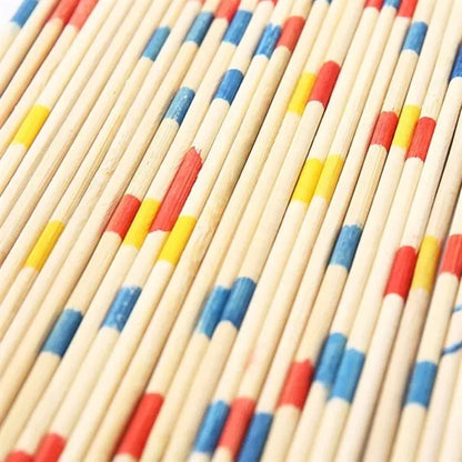 Classic Wooden Pick Up Sticks Game