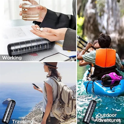 Travel Weekly Pill Box