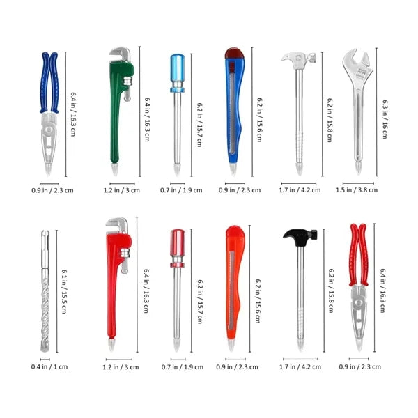 Novelty Tool Shaped Ballpoint Pens