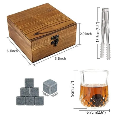 Premium Whiskey Stone Gift Set