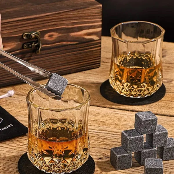 Premium Whiskey Stone Gift Set