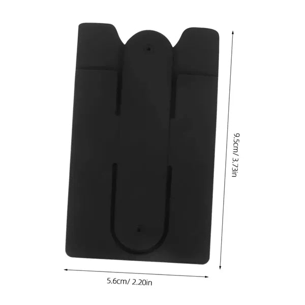 Customizable Silicone Phone Holders Wallet with Stand