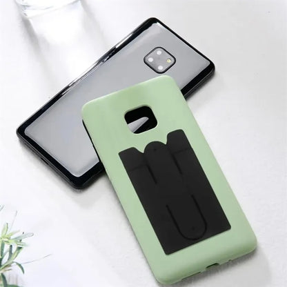 Customizable Silicone Phone Holders Wallet with Stand