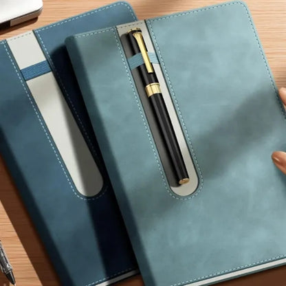 A4 Executive Notebook with Pen Holder
