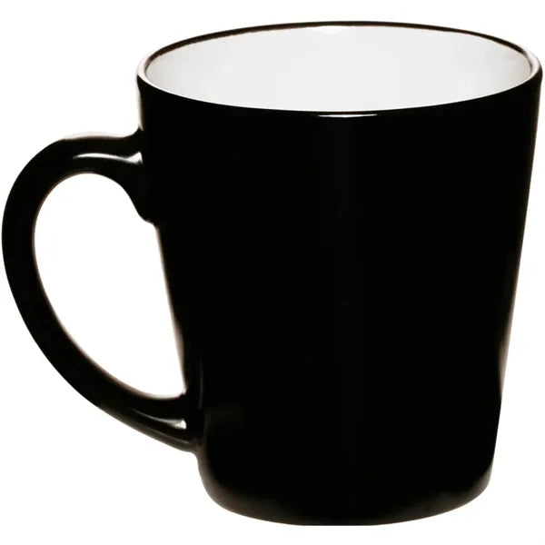 12 oz. Two-Tone Latte Custom Mug