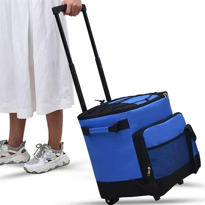 43L Rolling Insulated Cooler Bag