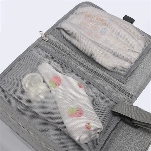 Portable Diaper Changing Pad Organizer