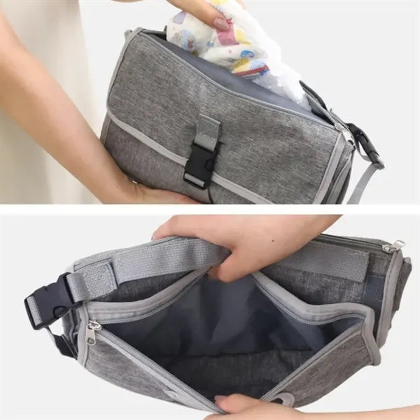 Portable Diaper Changing Pad Organizer