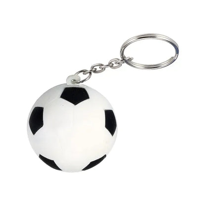 Soccer Ball Shape Stress Reliever Keychain