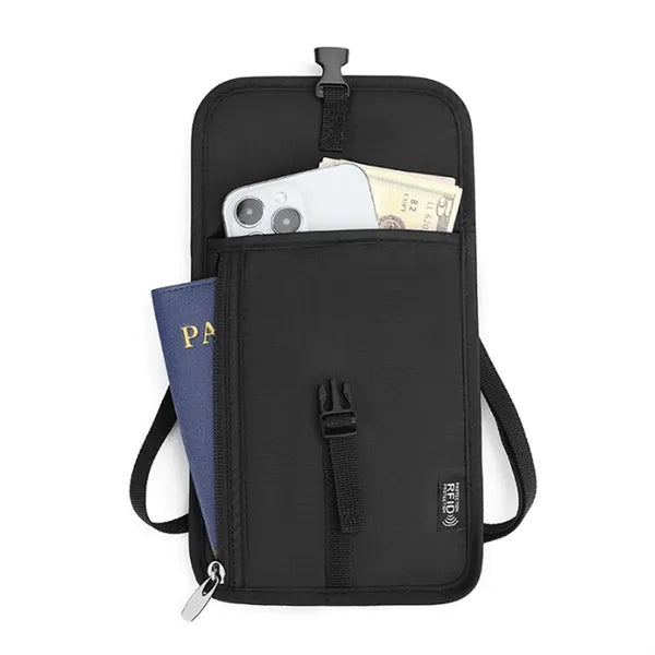 Compact Waterproof Anti-Theft RFID-Blocking Travel Pouch