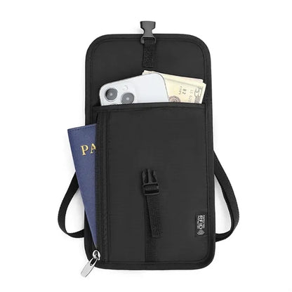 Compact Waterproof Anti-Theft RFID-Blocking Travel Pouch