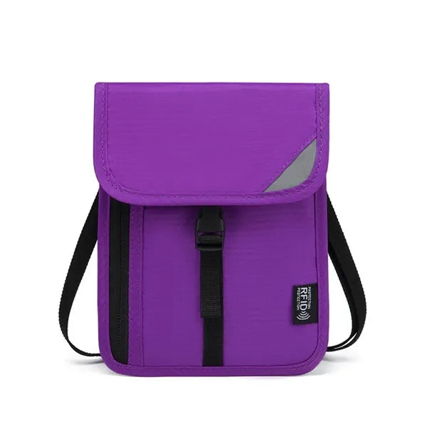 Compact Waterproof Anti-Theft RFID-Blocking Travel Pouch